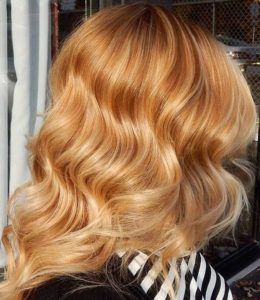 Copper Blonde Hair Color
