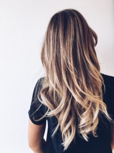 Take care of the blonde highlights