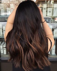 How many variety of shades for your dark hair with highlights!