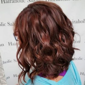 with red highlights you have multiple options to enhance your beauty