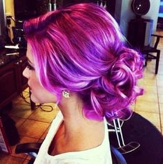 mix your purple highlights