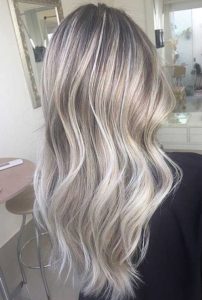 Silver highlights with Grey Highlights