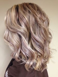 bold dimensional highlights to your blonde hair is simple