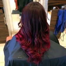 how many tones you can play with to dye your burgundy hair with highlights