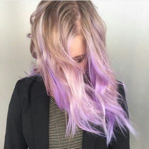 this type of color to their hair