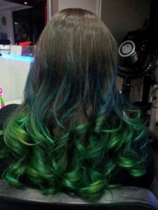 you can try with green highlights